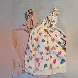 Heart Patterned Kids Jacket